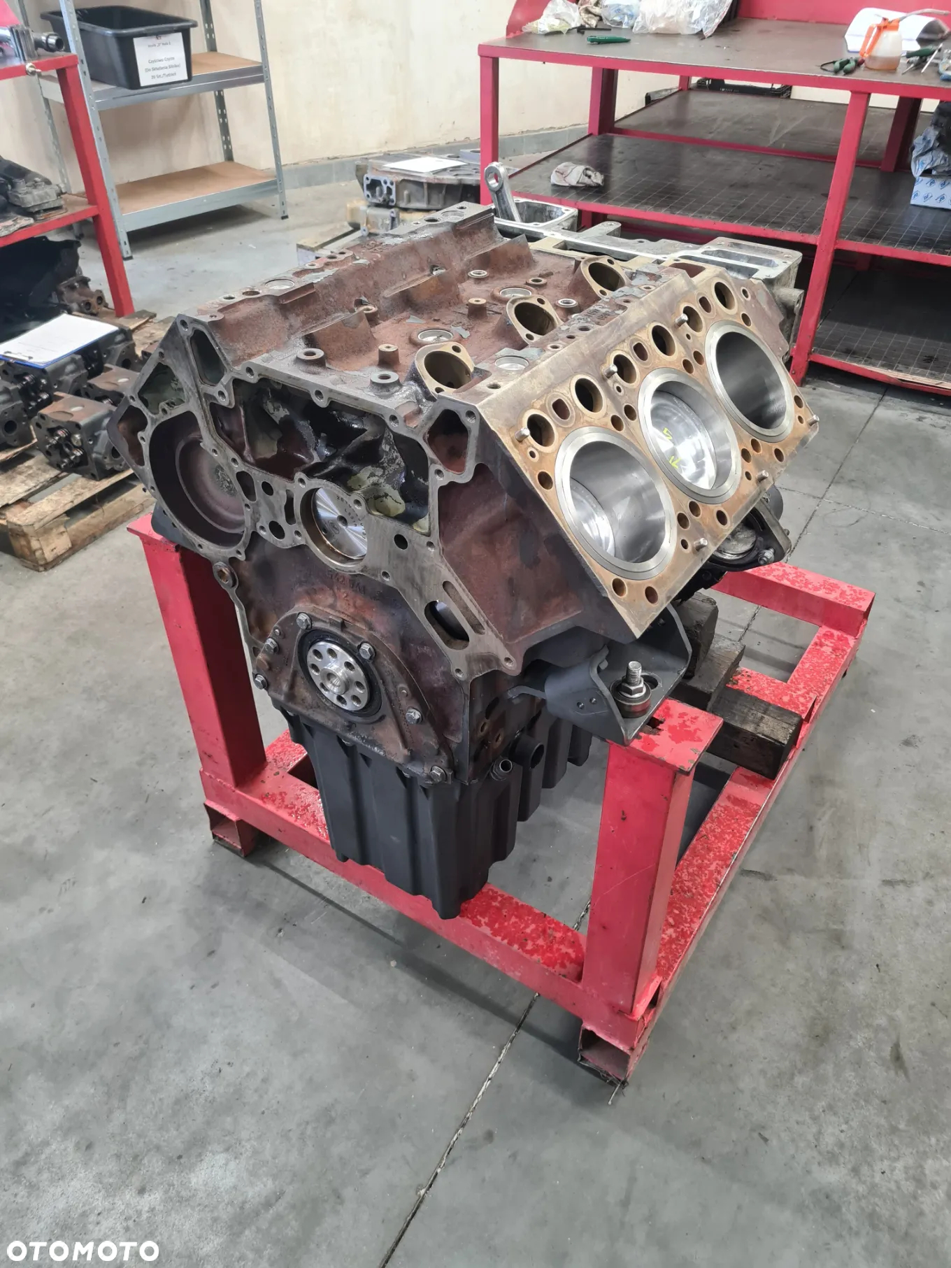 Słupek Shortblock Mercedes Actros mp2/3 V6 OM501 OM541 - 2