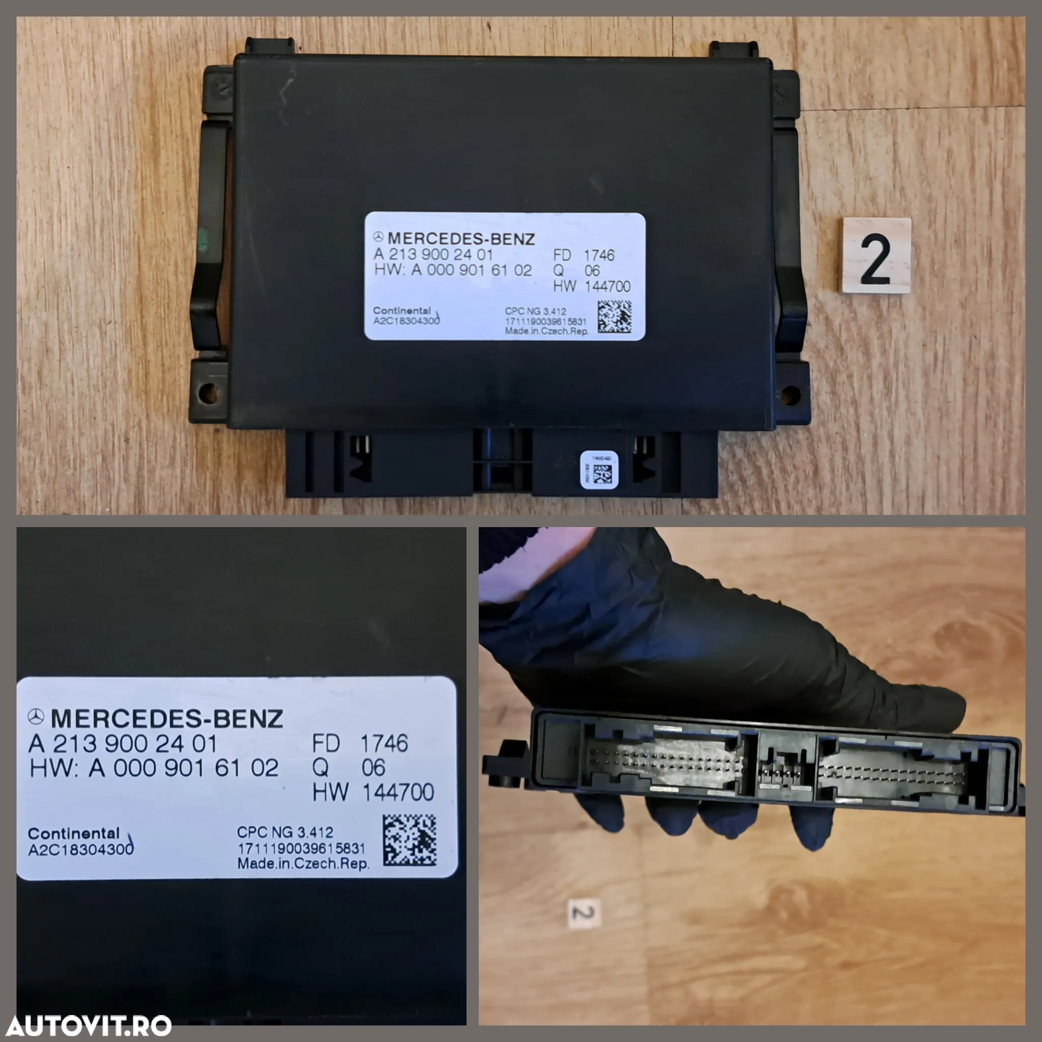 Calculator modul SAM cutie viteze automata unitate control usa modul scaun fata modul pompa combustibil originale mercedes W205 W253 W222 W213 W216 - 3