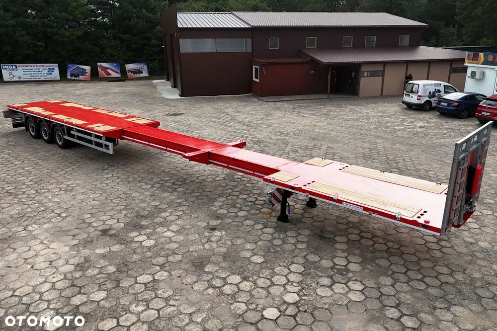 Inny PLATFORMA rozciągana pod standard siodło TELEMEGA 13.600mm + 7.500mm rozciągu, ADR EX3, kontenery, konstrukcje, maszyny - 21