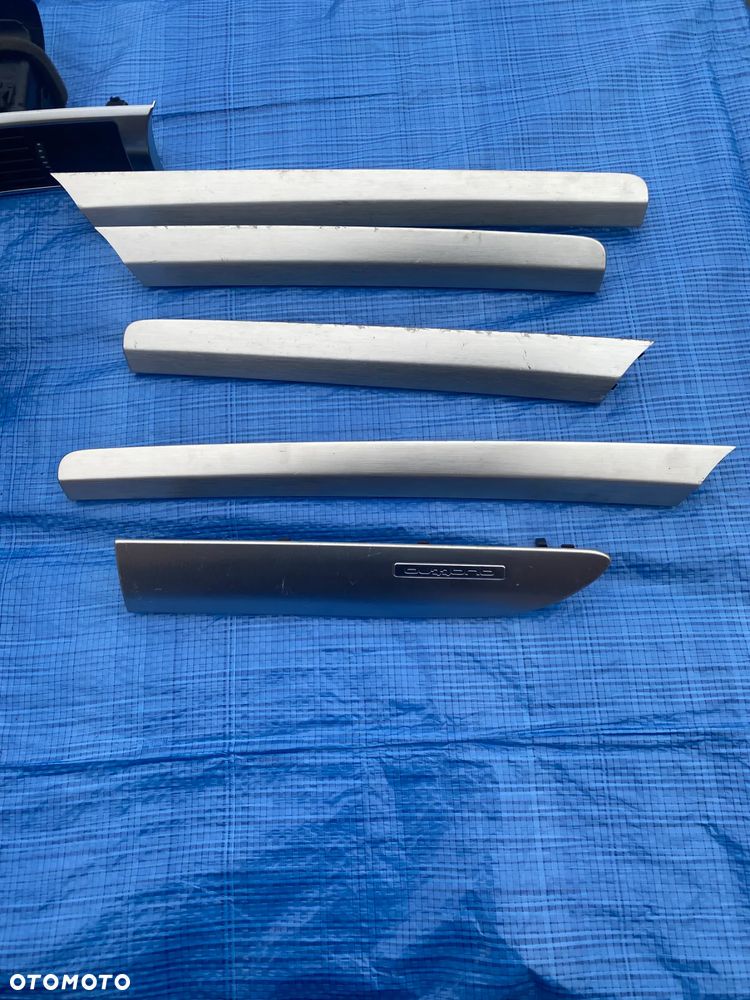 AUDI A6 C6 KRATKI NAWIEWU, LISTWY DEKORY KOMPLET 4F1820901D 4F1820951  4F0819203C  4F1820902D  4F1853190 - 2