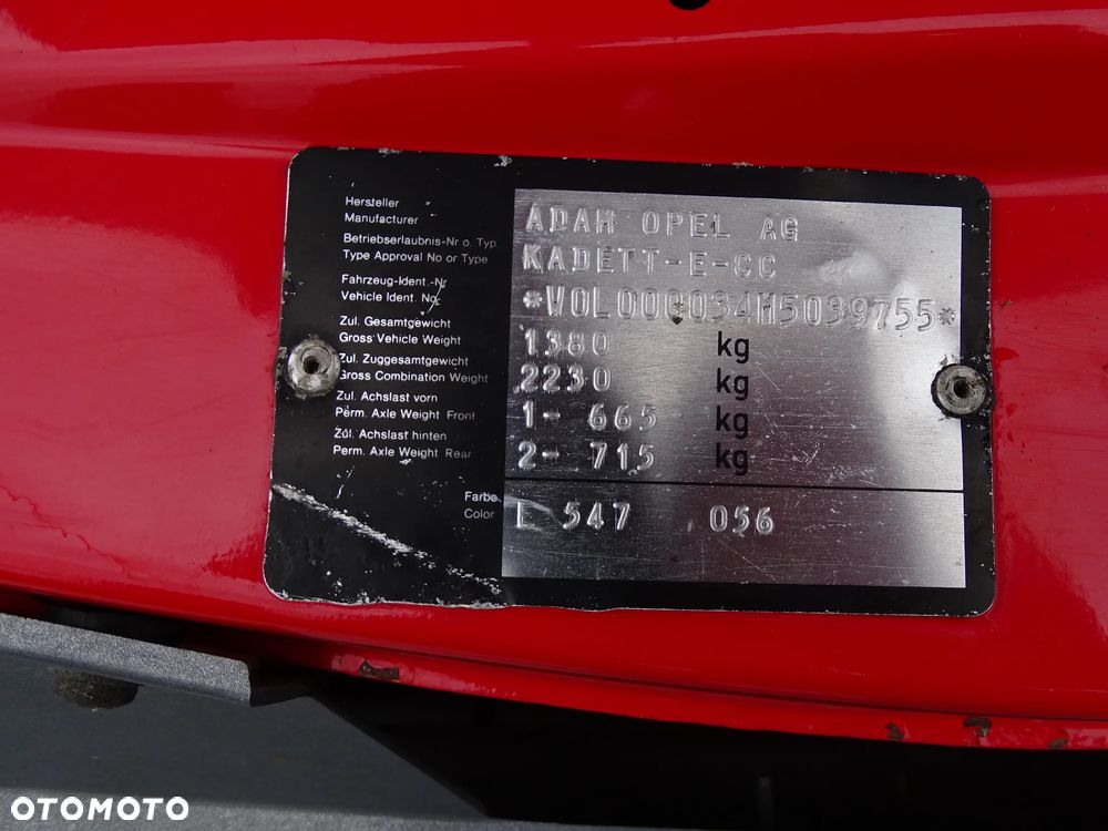 Opel Kadett 1.4 LS - 30