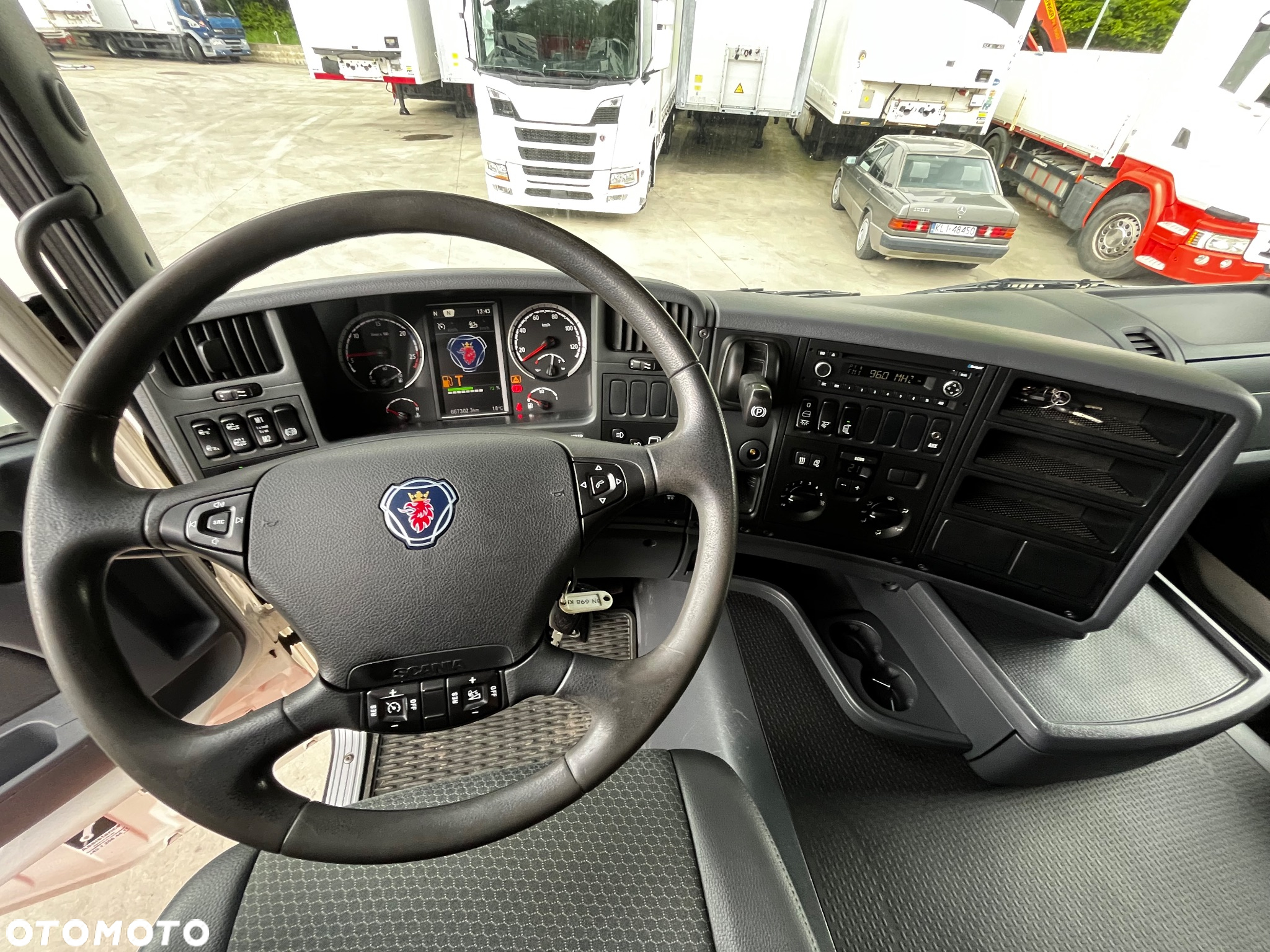 Scania G450 // 6x2// Skrzynia 6.40x2.49 // HDS Palfinger // Oś skrętna podnoszona // - 29