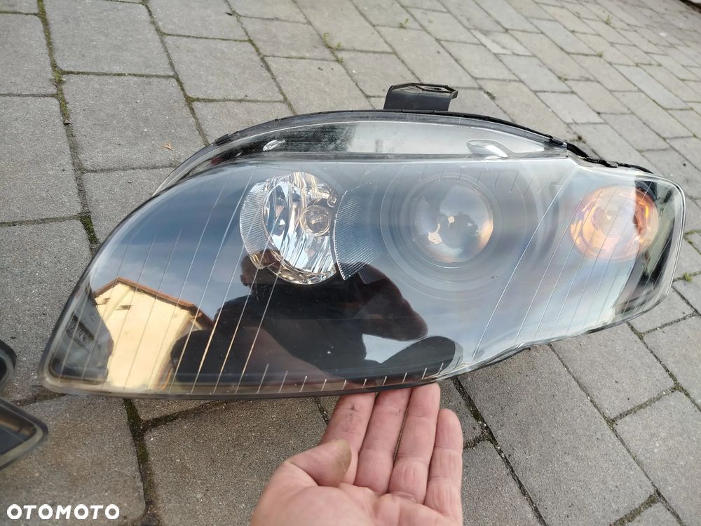 Audi A4 B7 lampa przednia lewa plus prawa Xenon - 10