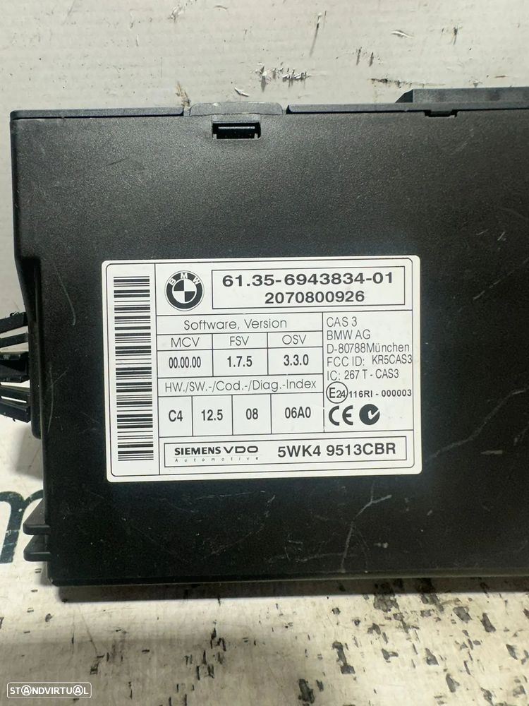 .Módulo Confort CAS 3 Original BMW Mini 6943834 - 8