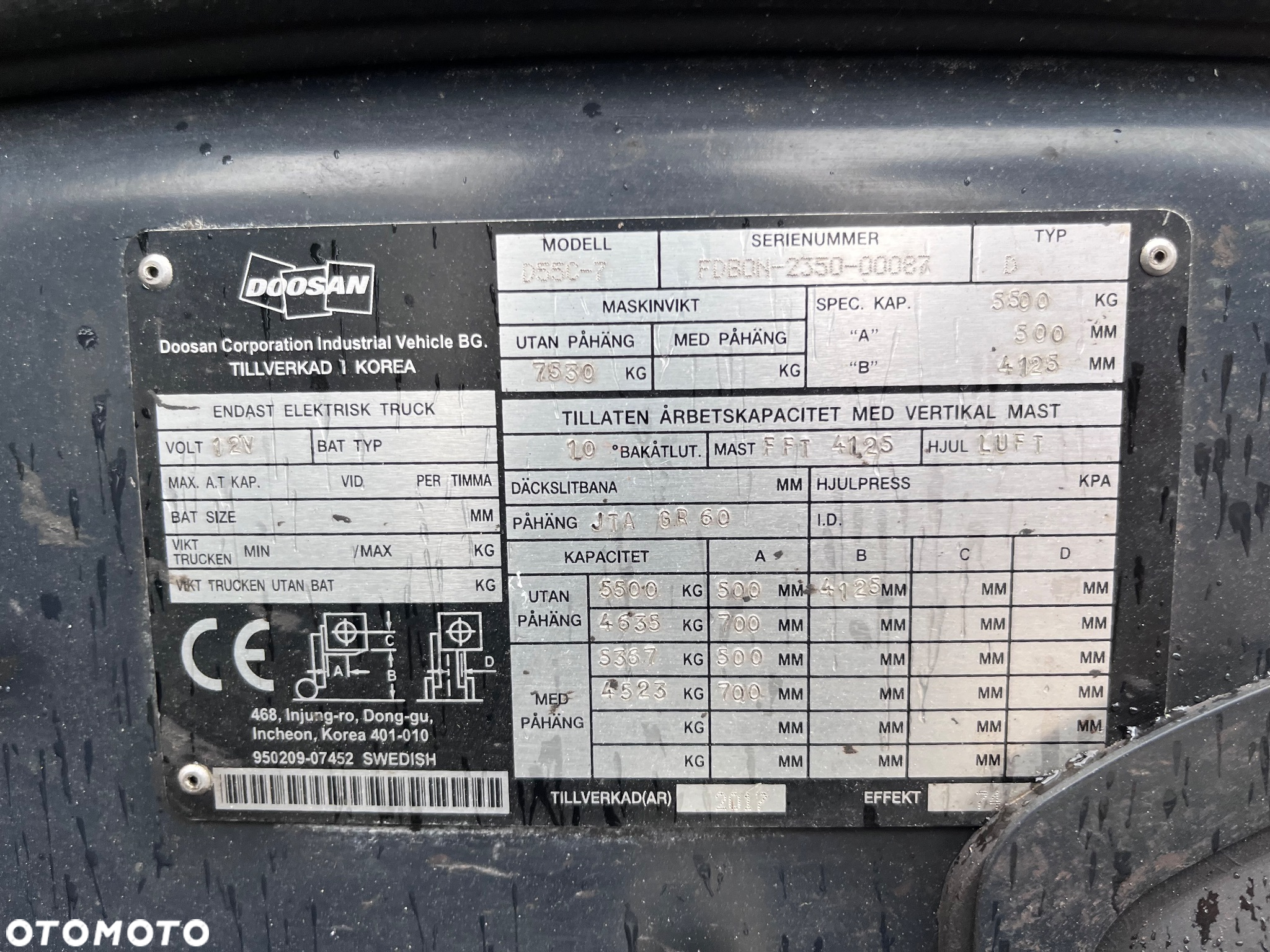 Doosan D55C-7 - 9
