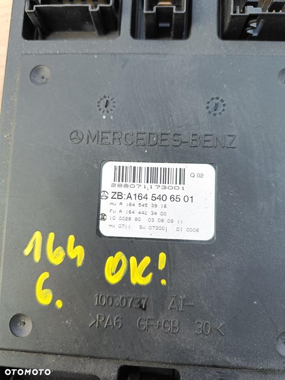 MERCEDES W164 ML X164 GL MODUŁ SAM PRZEDNI A1645406501 - 2