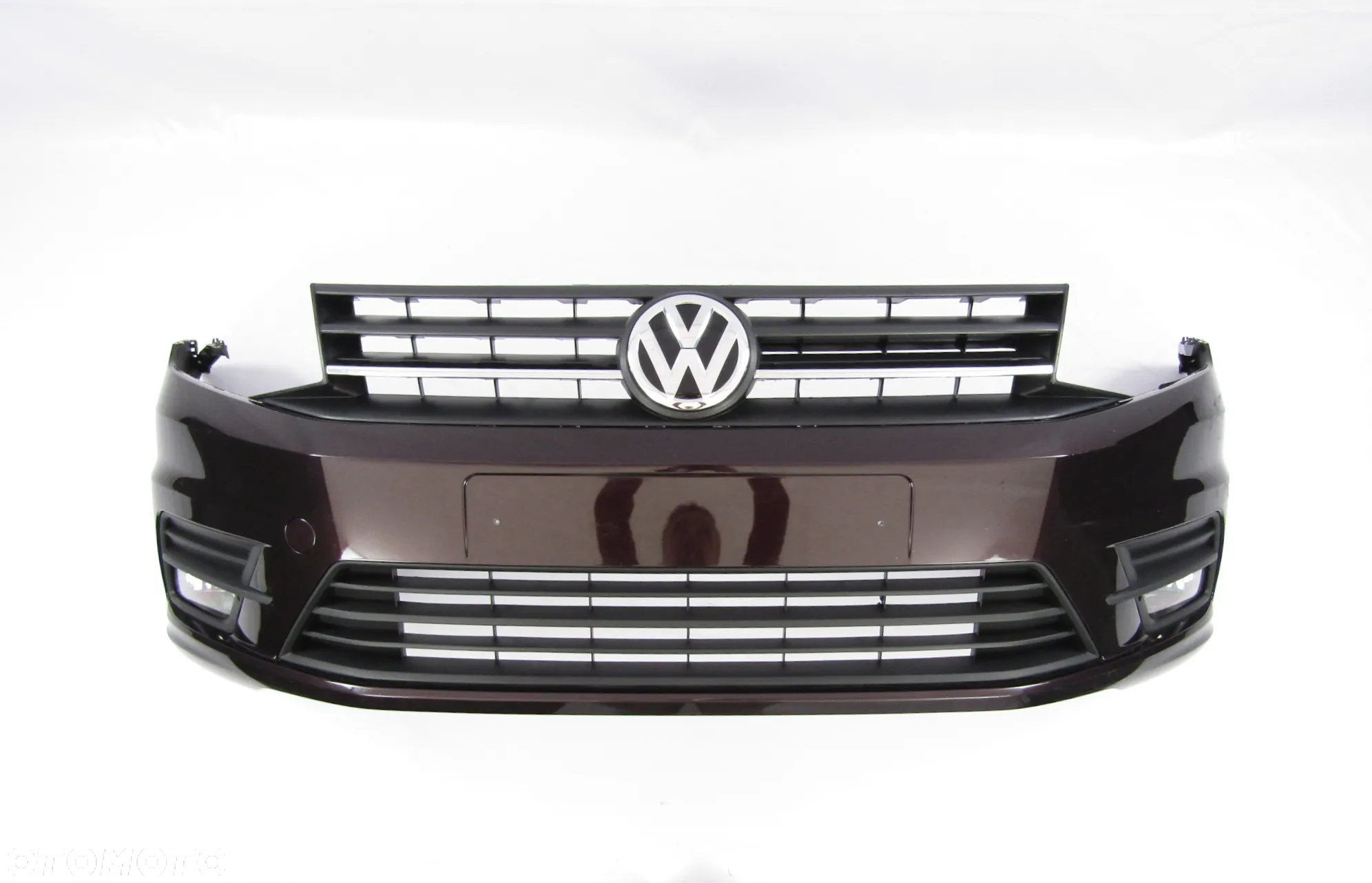 Zderzak przedni VW Caddy LIfe 15 - 20 Bez otworów Lakier LL4U - 5