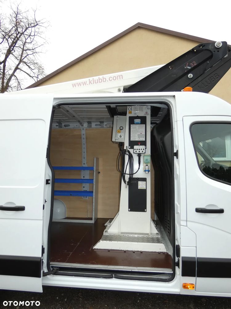 Renault Master, podnośnik koszowy KLUBB K 32 - 17