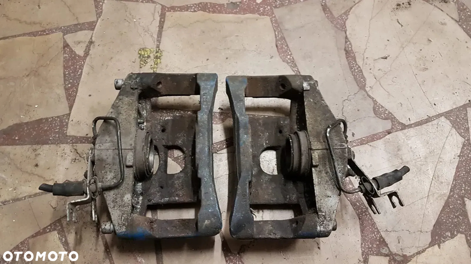 ZACISK HAMULCOWY LEWY PRAWY PRZÓD AUDI A6 C6 A4 B7 A8 D3 320MM SWAP - 2