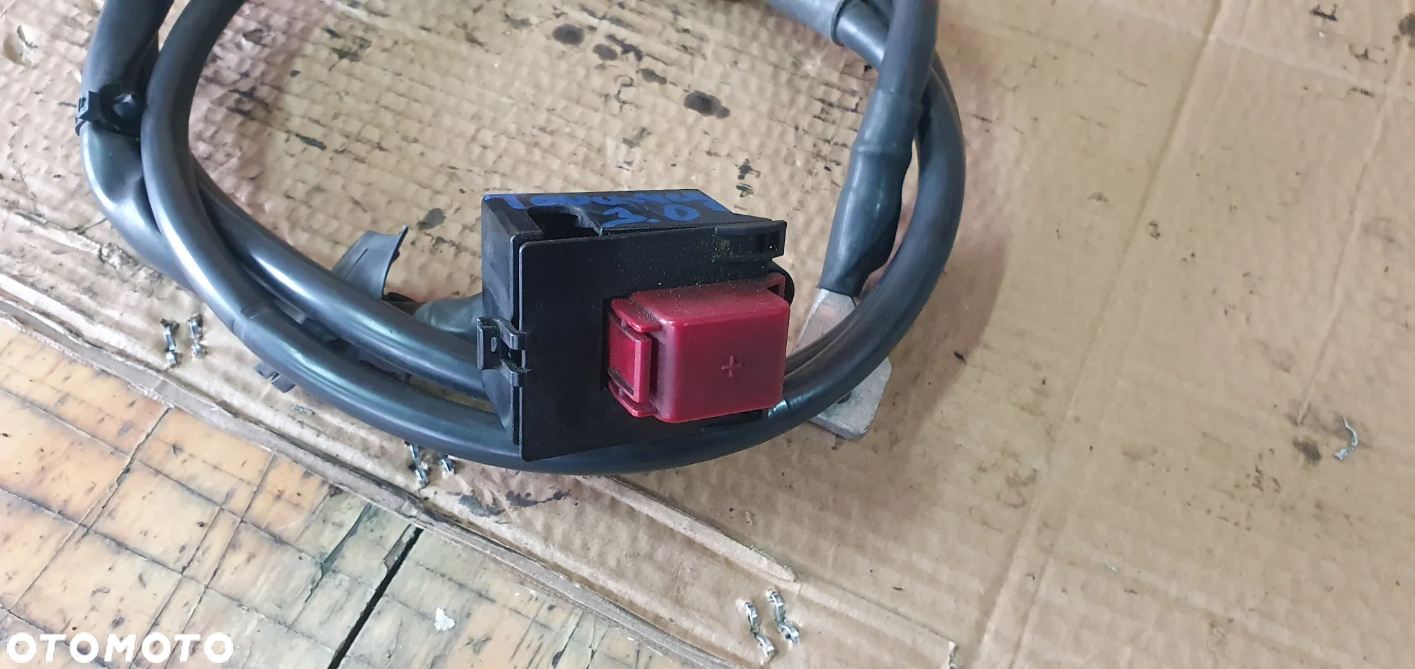 Klema plusowa kabel przewód VW Touareg 7L0937401B 7L6971227C - 6