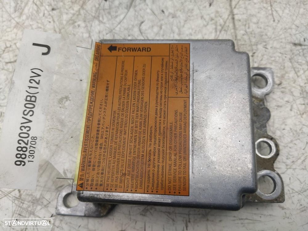 CENTRALINA AIRBAG NISSAN NOTE 2013 - 3