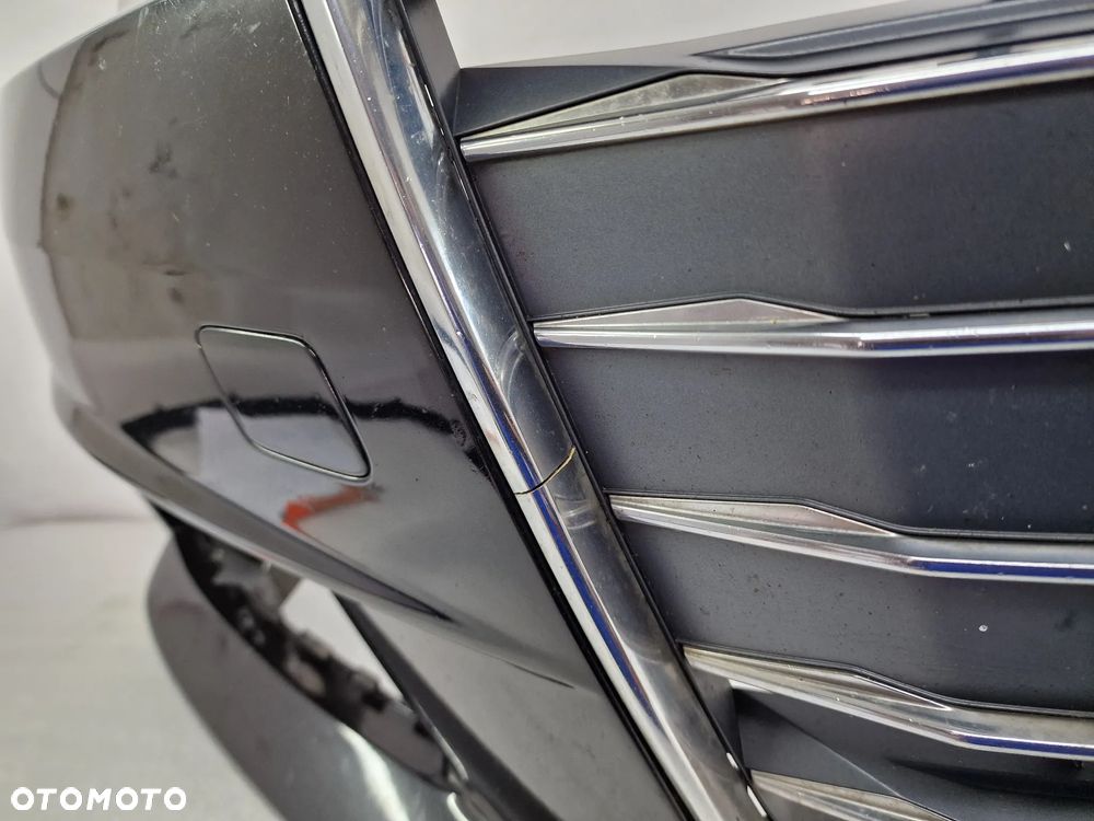 AUDI A4 B9 8W0 14- ZDERZAK PRZEDNI PRZÓD BEZ PDC I SPRYSKU + ATRAPA / GRILL , KOLOR CZARNY , NR 8W0807437 + 8W0853651AB , NR AUKCJI NZ972 - 15