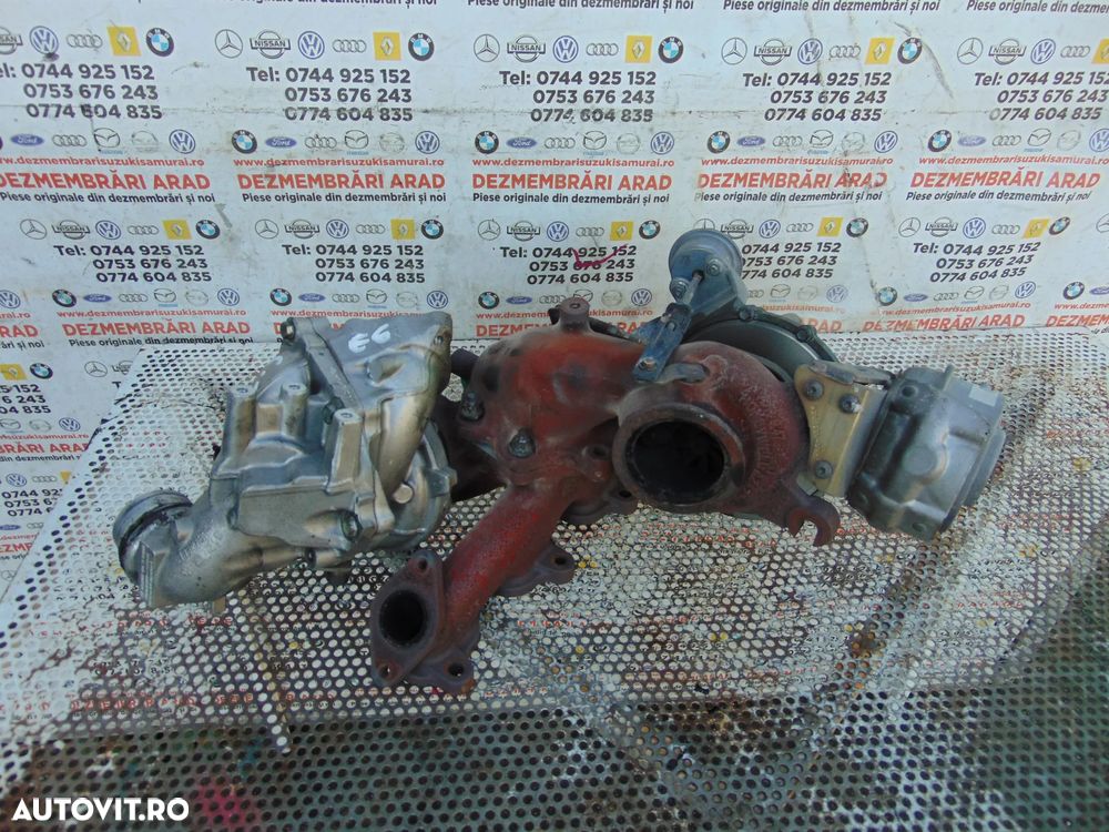 Turbine Renault Master 2.3 biturbo Nissan Nv400 Opel Movano cod 8201393211 8201393207 - 1