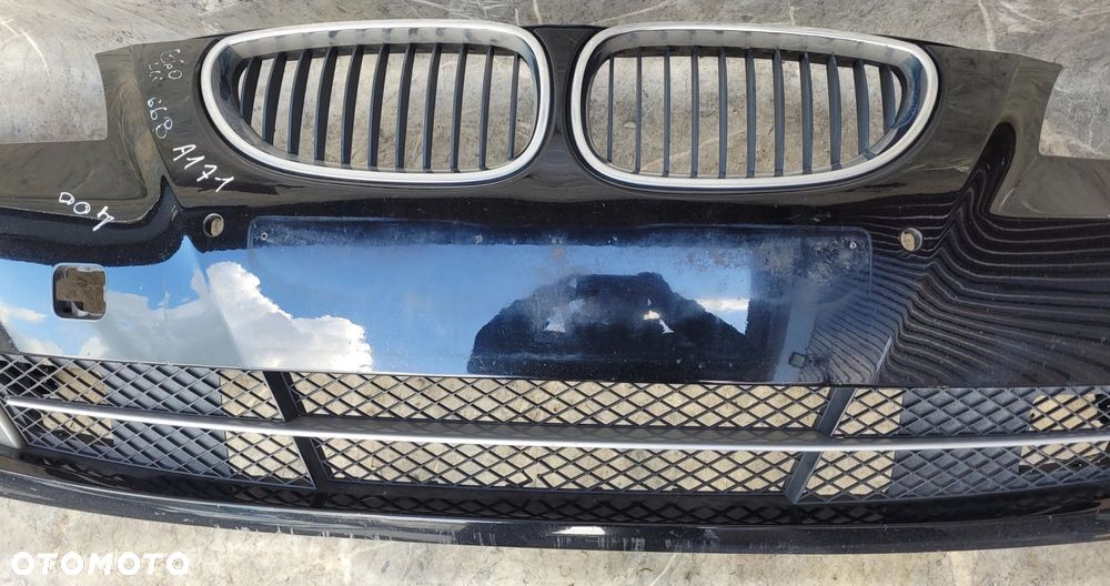 ZDERZAK PRZÓD PRZEDNI BMW E60 E61 LIFT 668 SCHWARZ II A171 - 3