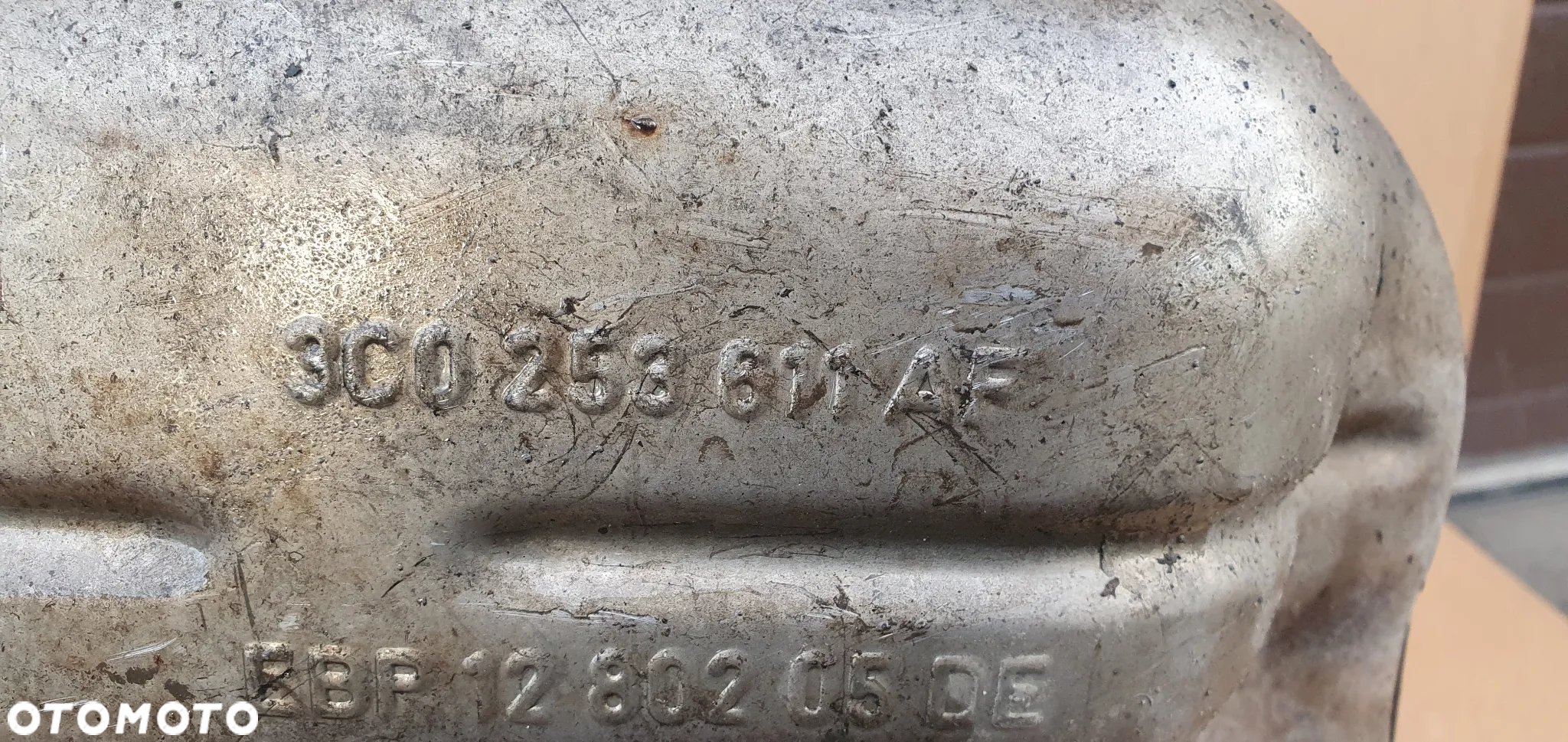 Tłumik końcowy środkowy wydech VW Passat B6 2.0 TDI 3C0253611AF 3C0253211M - 7