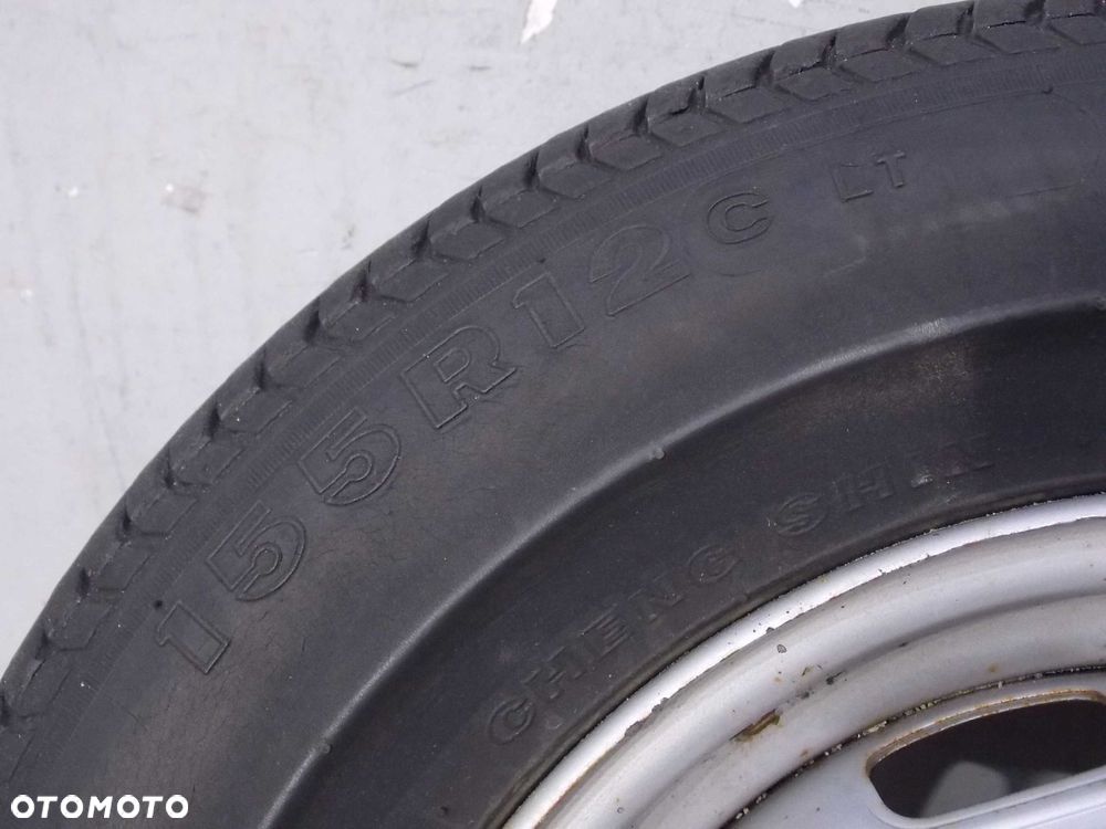 PIAGGIO PORTER DAIHATSU HIJET 96-16 KOLO FELGA STALOWA 4X110 4X12H 155R12C - 5