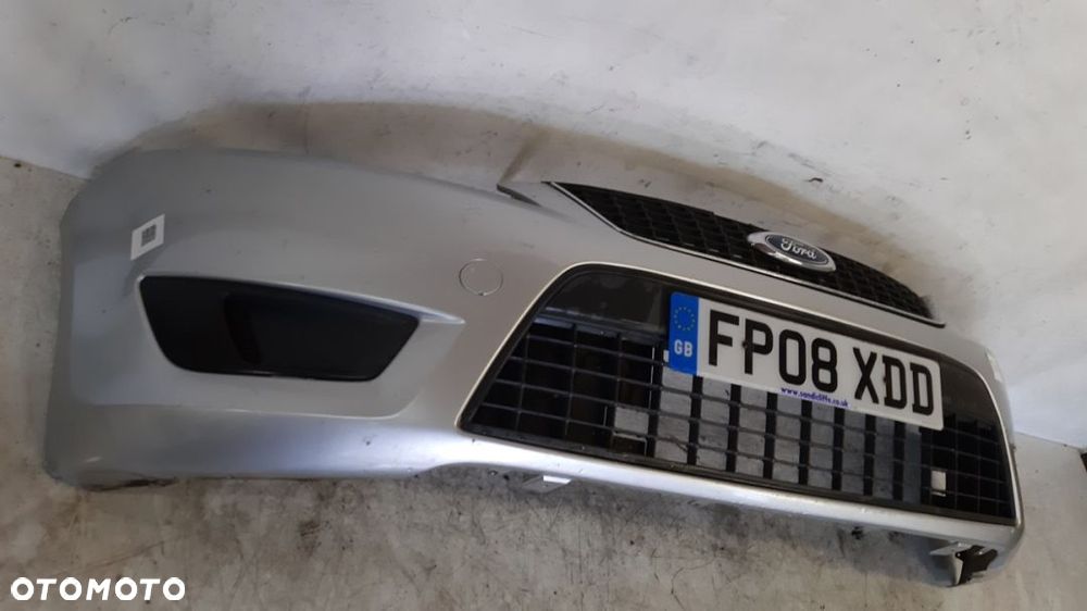^ ZDERZAK PRZÓD PRZEDNI DO FORD MONDEO MK4 IV 66 SREBRNY  GRILL - 4