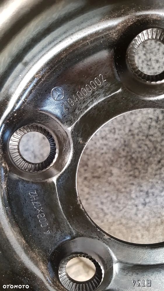 KOŁO DOJAZDOWE MERCEDES A B C KLASA 5X112  155/70R17 AUDI A4 B7 B8 - 3