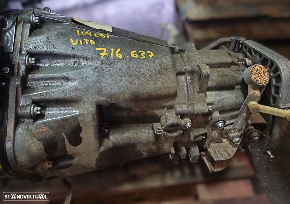 CAIXA DE 6 VELOCIDADES MERCEDES VITO / VIANO W639 2.2CDI 716637 - 1