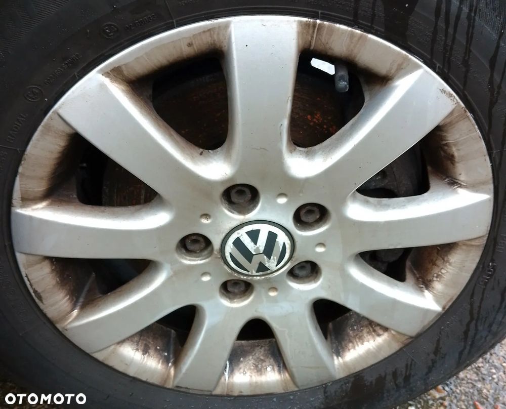 VW GOLF V 5 PLUS + FELGI ALUMINIOWE 15'' 5*112 KOMPLET - 4