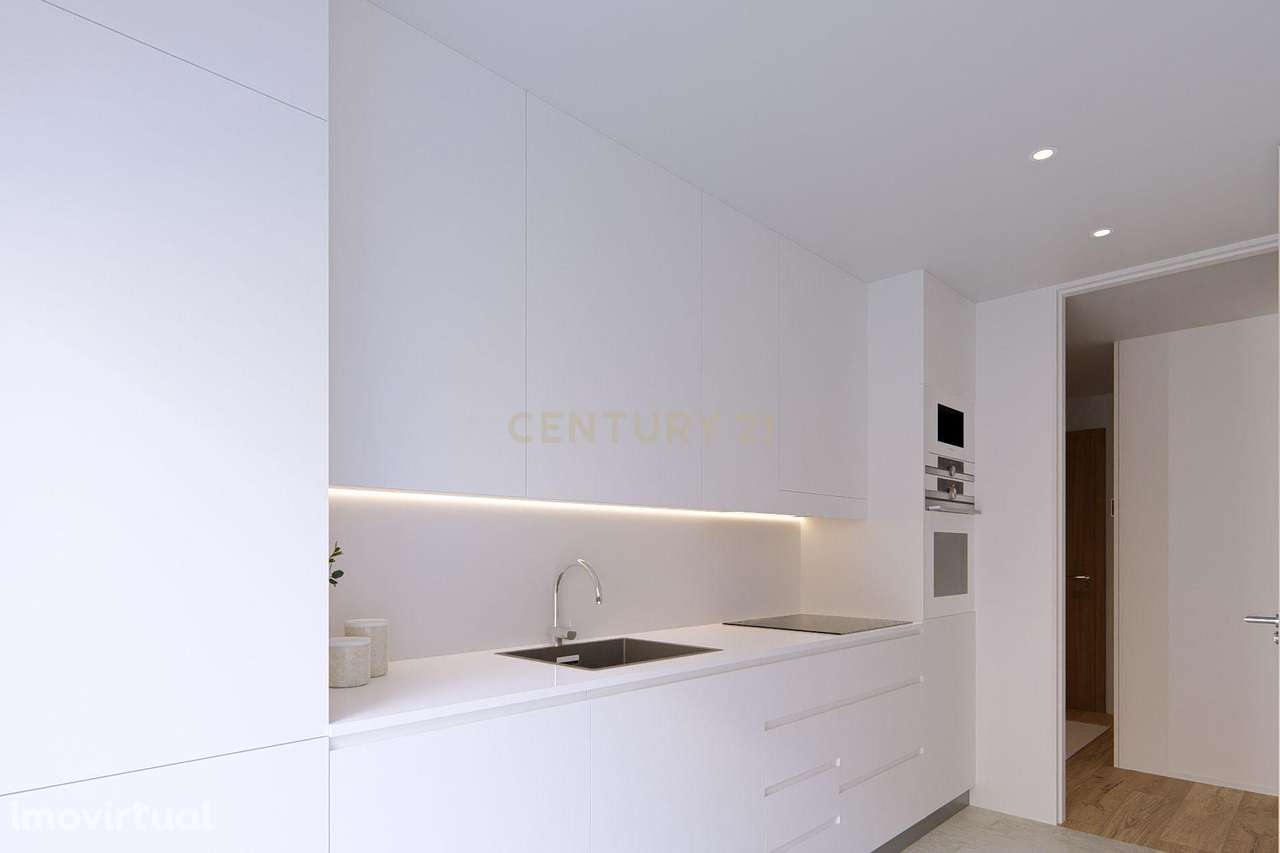 Condomínio do Sobreiro | T2 com 101m2 em Matosinhos, Senhora da Hora, - Grande imagem: 3/32