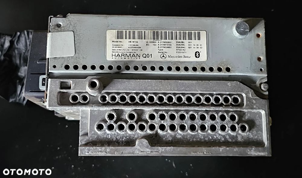 Radio nawigacja sterownik jednostka Mercedes W217 W222 Harman HB M104 - 4