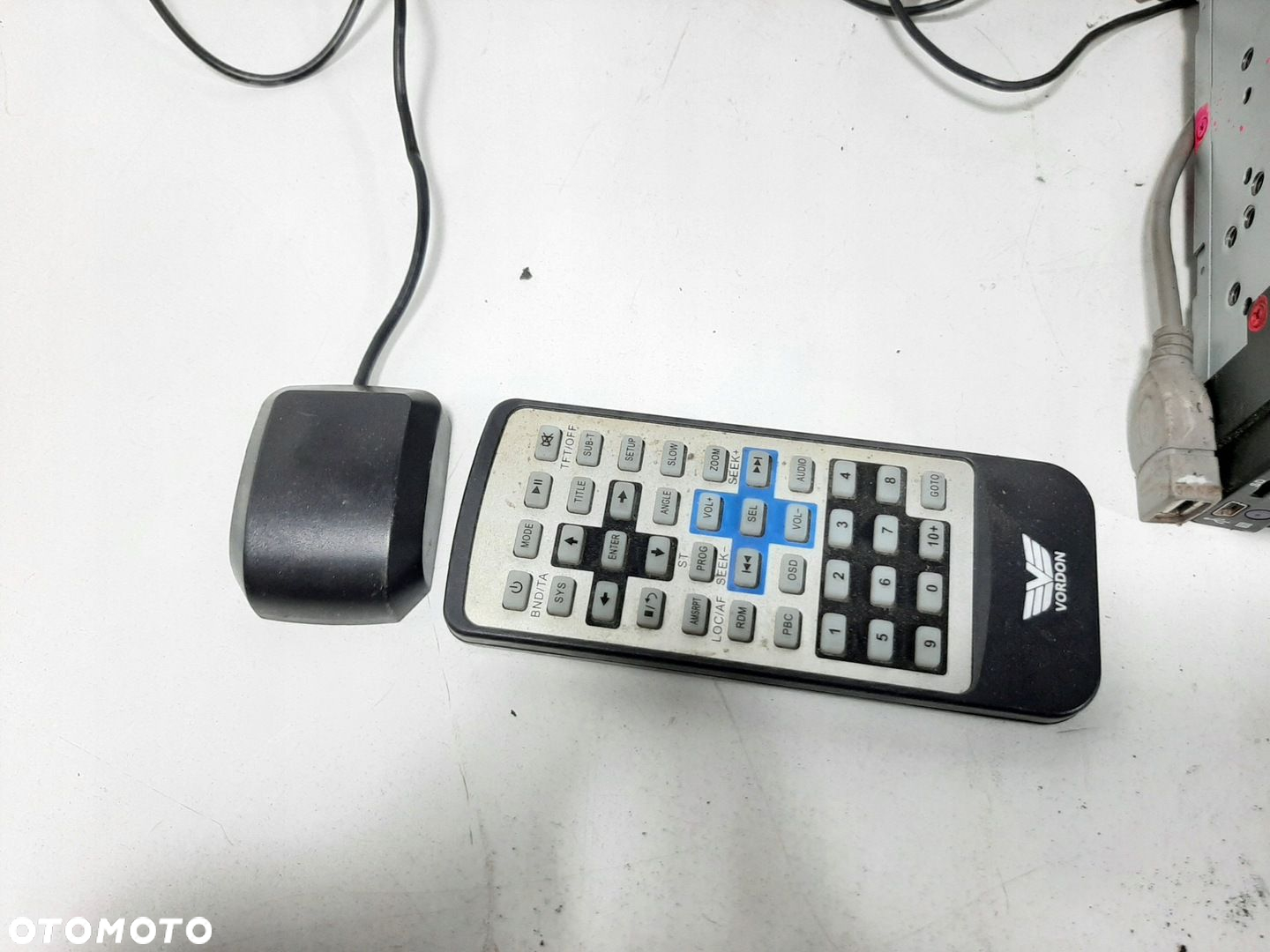 RADIO NAWIGACJA Z MIKROFONEM 2 DIN ANTENA GPS PILOT VORDON 869V2 - 6