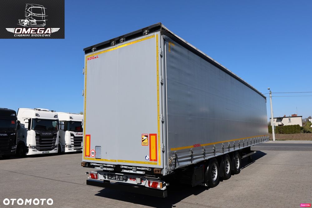 Kögel MEGA / Dwie osie podnoszone / Pod dach / - 2