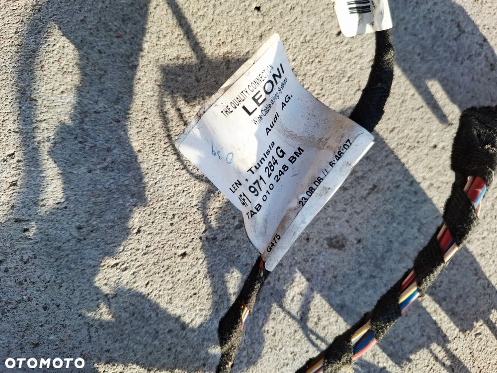 Wiązka Instalacja Wentylatorów Chłodnicy Pasa Przodu Audi A6 C6 4F1971284G - 5