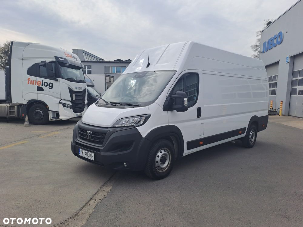 Fiat Ducato | 180KM | L4H3  MAXI | Wzmocniony | Długi Wysoki | Kamera | Niski przebieg - 4