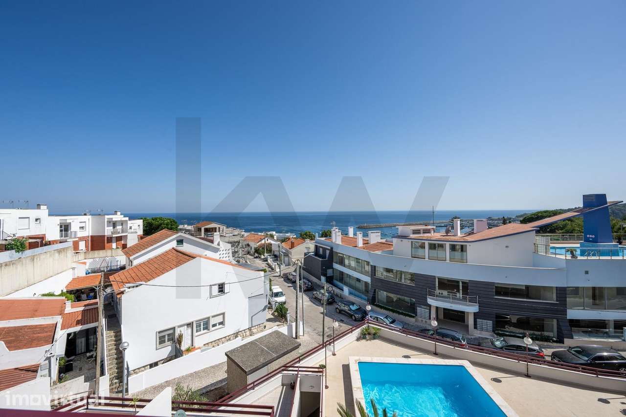 T2 com Vista Mar, Piscina e Garagem em Sesimbra - Grande imagem: 4/41