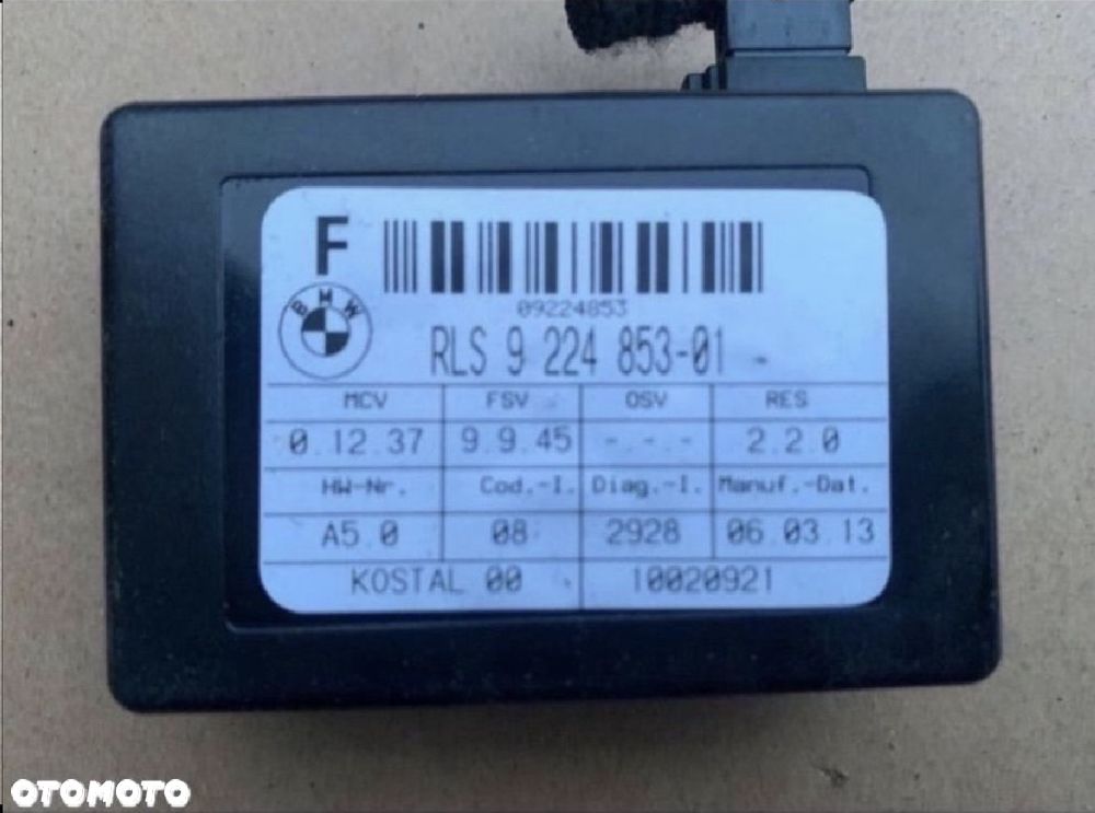9224853 czujnik sensor deszczu Mini cooper one r56 r57 lift bmw - 3