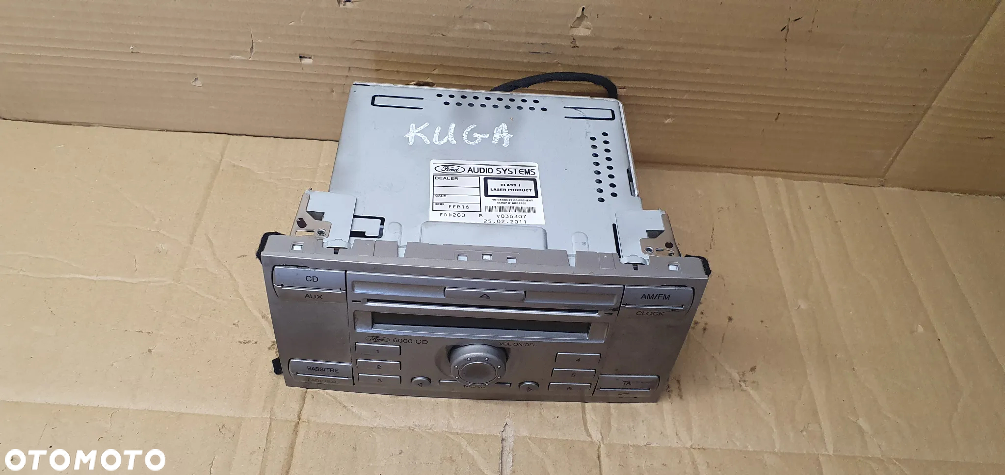 Radio radioodtwarzacz fabryczny Ford Kuga MK1 8V4T-8C815-AE - 2