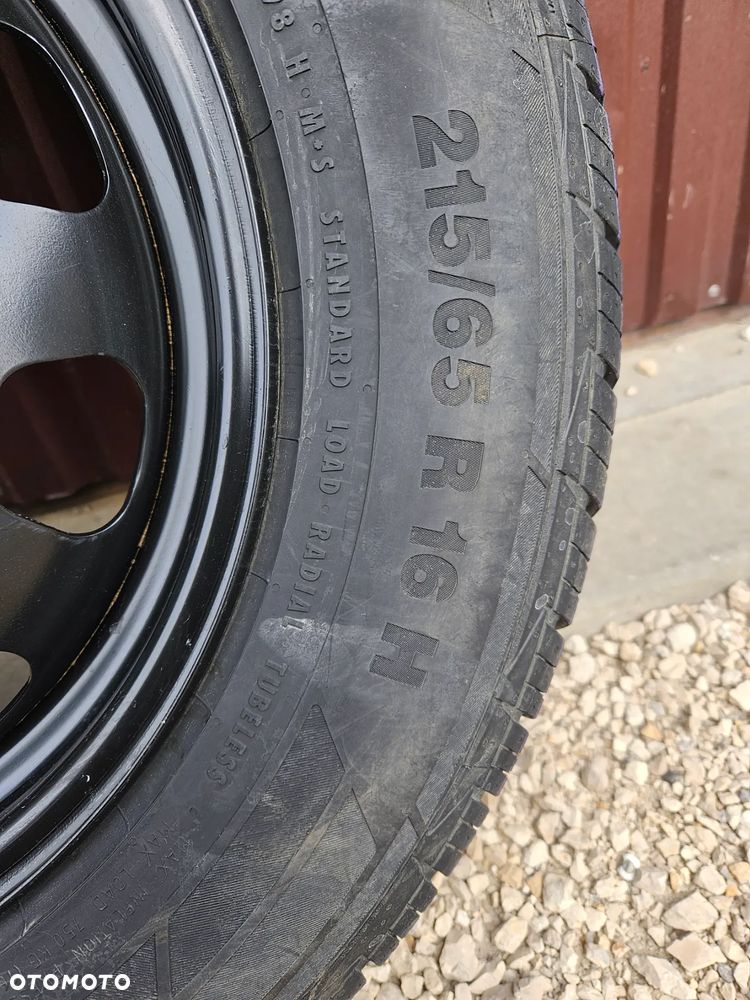 KOŁO DOJAZDOWE FELGA OPONA 215 65 16 CONTINENTAL CONTI CROSS CONTACT LX2 6.5 J 16 ET50 KOŁO DACIA DUSTER II 2017 - 2022 NOWE Z ZAPASU - 6