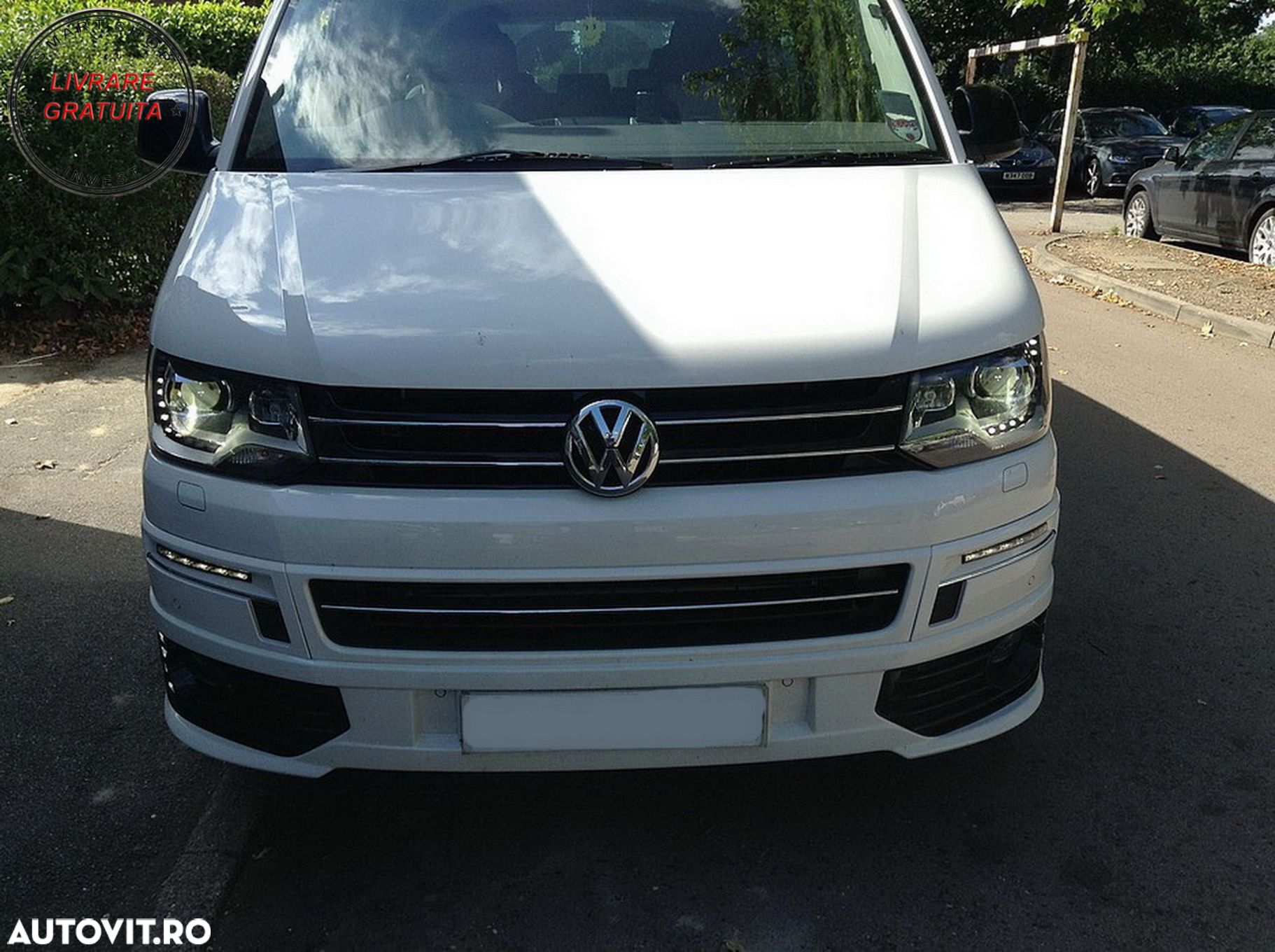 Lumini de zi LED DRL VW Transporter Multivan Caravelle T5.1 Facelift (2010-2015)- livrare gratuita - 8