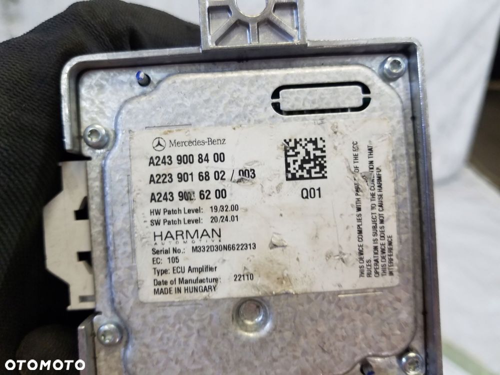 moduł sterownik mercedes-benz a2439008400 - 3