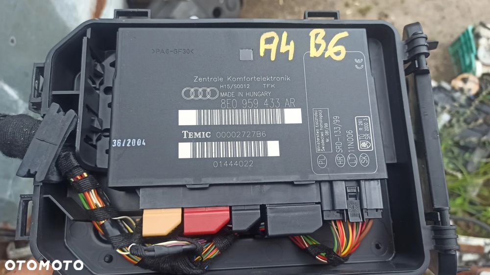 AUDI A4 B6 MODUŁ KOMFORTU 8E0959433AR - 1
