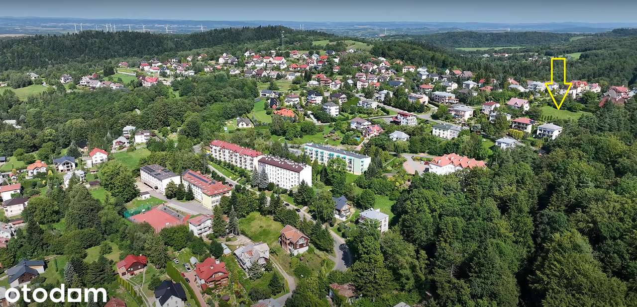 Działka budowlana 755 m², widokowa, 5 min od centrum uzdrowiska - Pełny obrazek: 3/9