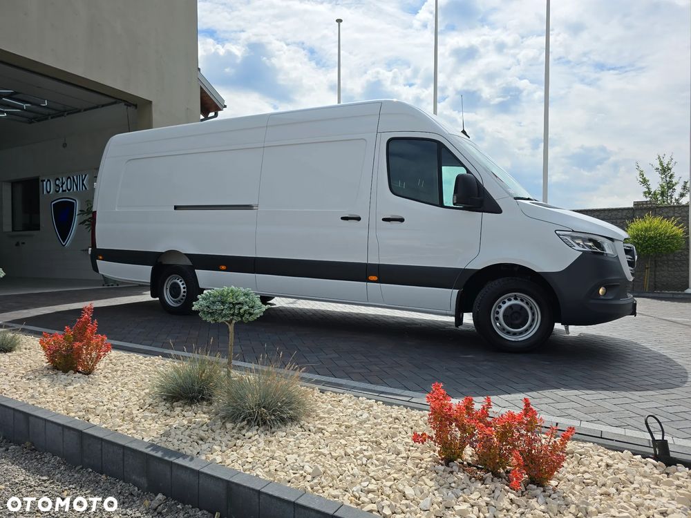 Mercedes-Benz SPRINTER 319 3.0 V6 190KM 60 Tyś km LONG 4,80cm Długi BOGATA OPCJA WYPOSAŻENIA KAMERA FUL LED HIGH PERFORMANCE MBOX 7 cala SEDZENIE KIEROWCY KOMFORTOWE TEMPOMAT AKTYWNY SALON PL STAN NOWY NOWY NOWY SERWIS ASO DO OSTATNIEGO Km - 5