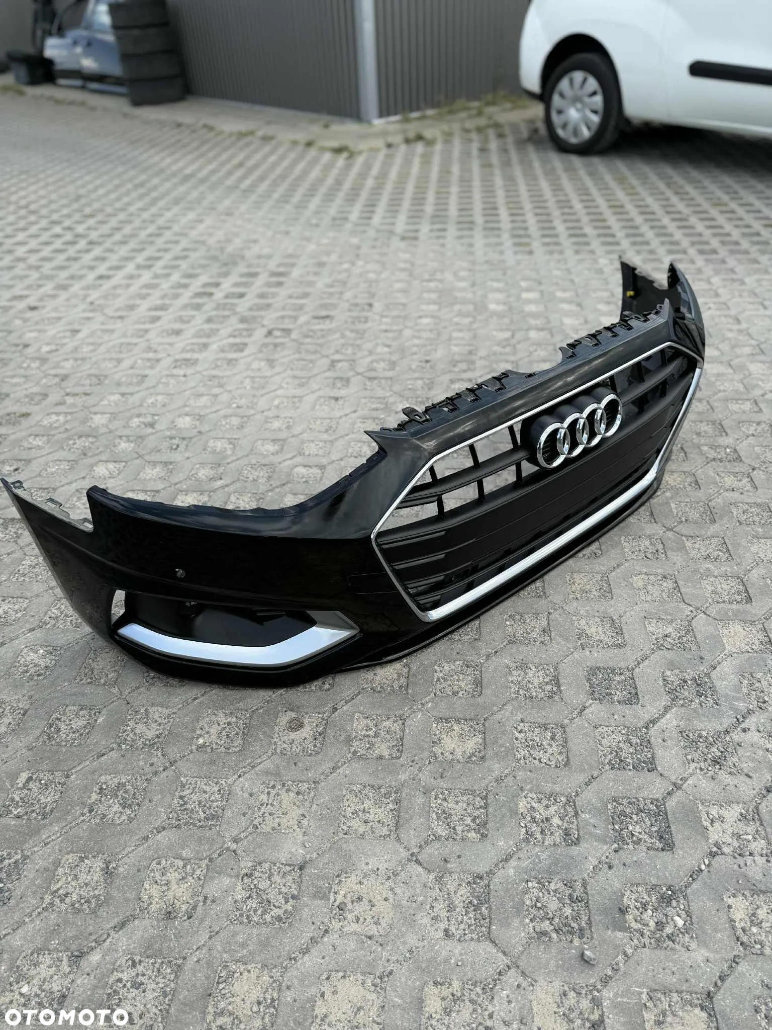 Audi A4 B9 FL Lift Zderzak Przedni Przód Kompletny LY9T 4xPDC 2019-24 Ładny - 5