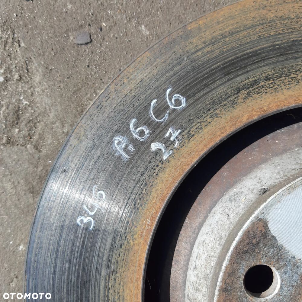 Tarcze Hamulcowe Przód 346 Audi A6 C6 - 5