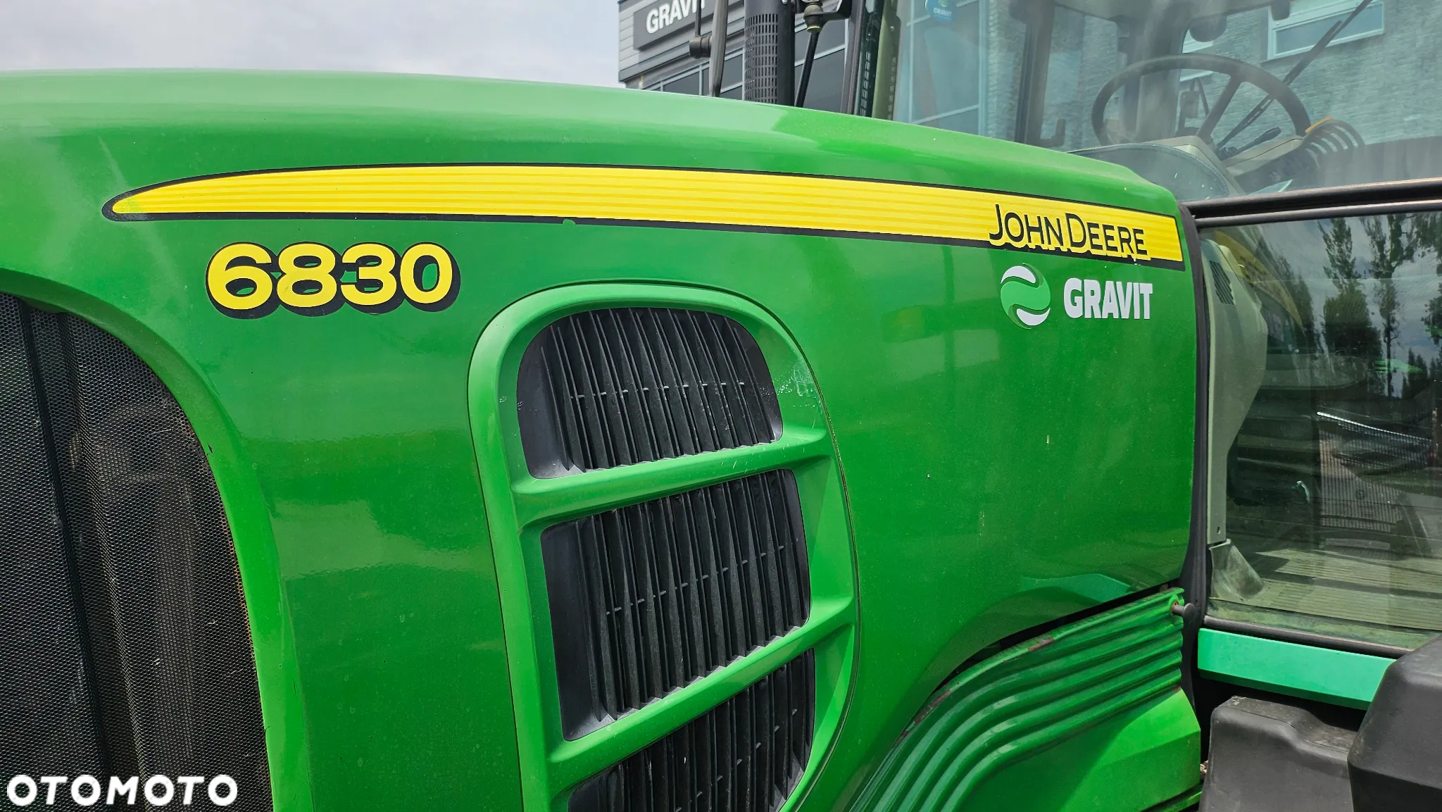 John Deere JD 6830, 6-cyl, 140 KM, TLS, autentyczny przebieg - 4
