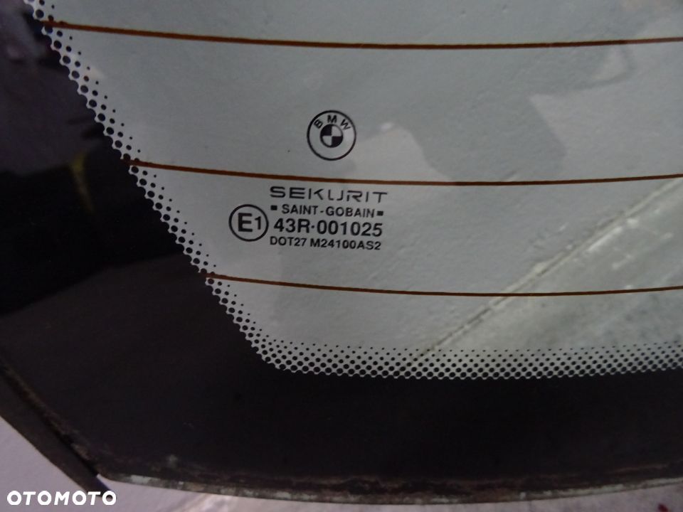 SZYBA TYŁ TYLNA BMW E46 SEDAN NR35 - 4