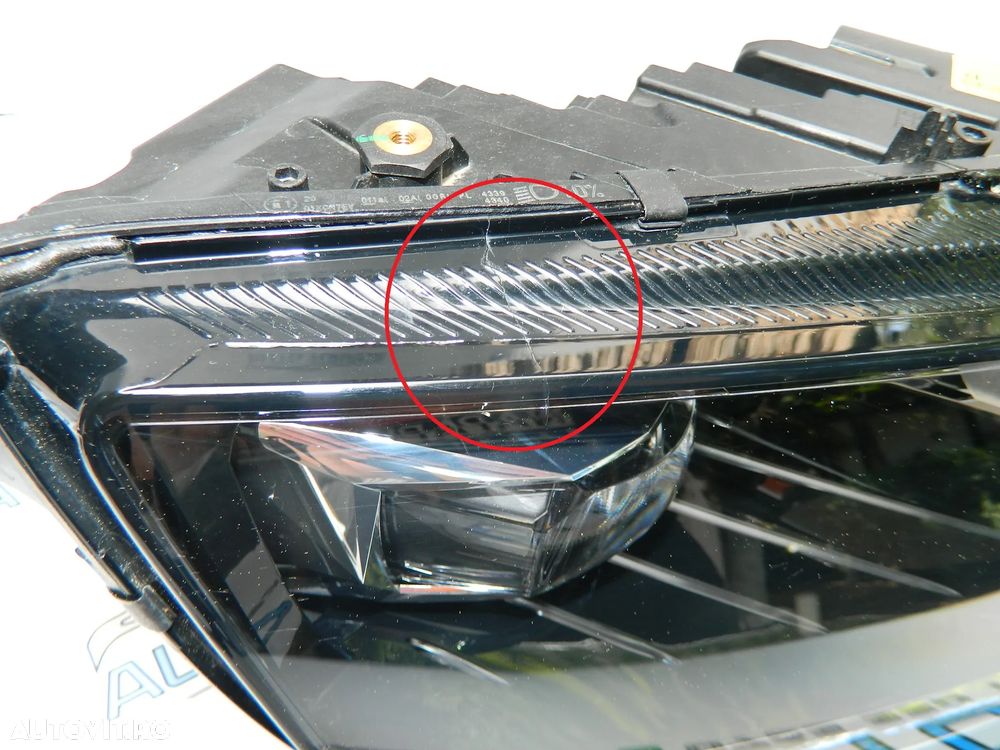 Far LED dreapta Skoda Octavia 3 Facelift 2016 2017 2018 2019 2020 cod 5E1941016E - 5