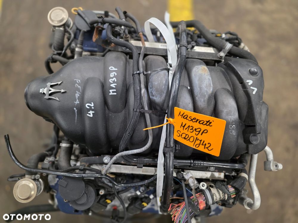 Maserati M139P M139 4.2 V8 benzyna silnik kompletny z pełnym osprzętem gotowy do montażu - 5