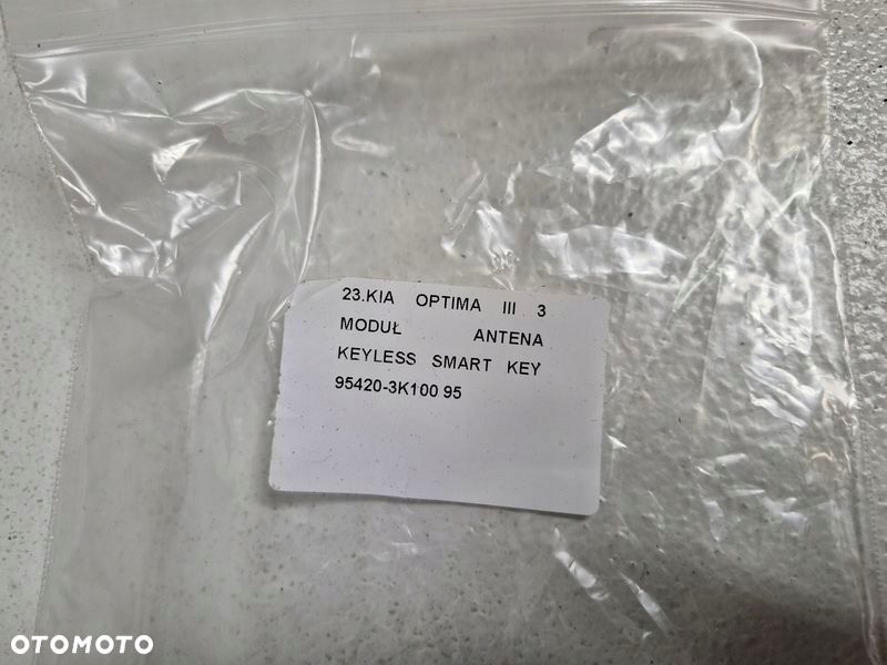 kia optima 3 iii moduł antena keyless smart key 95420-3k100 - 4