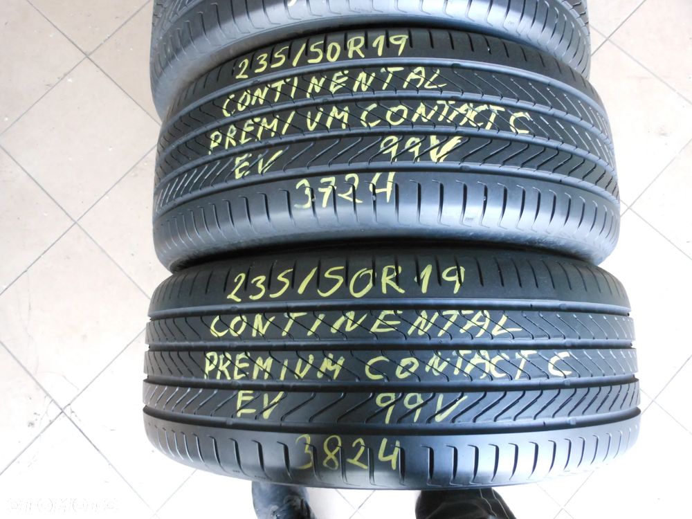 Opony 235/50r19 continental premium contact c EV 7mm lato komplet - 2