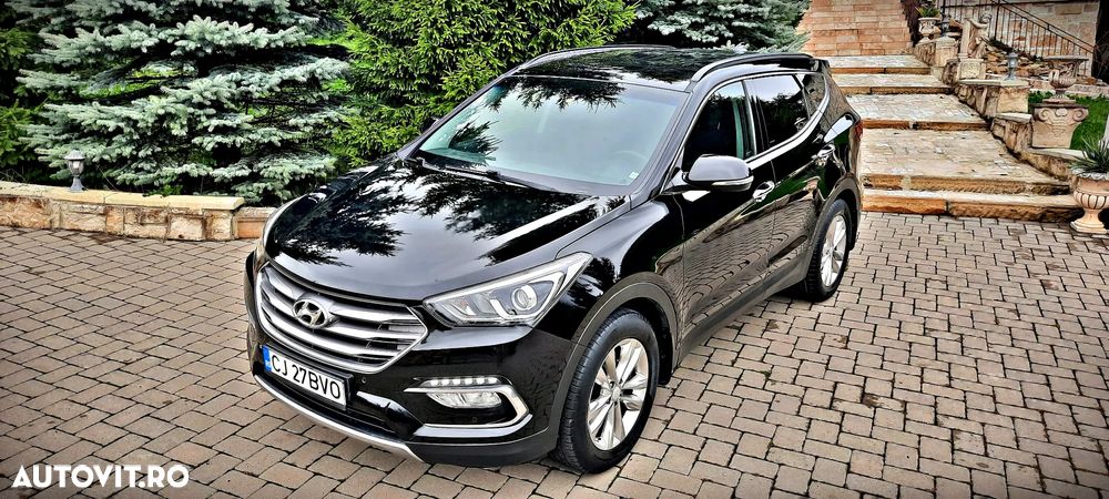 Hyundai Santa Fe blue 2.0 CRDI 4WD Premium - 10