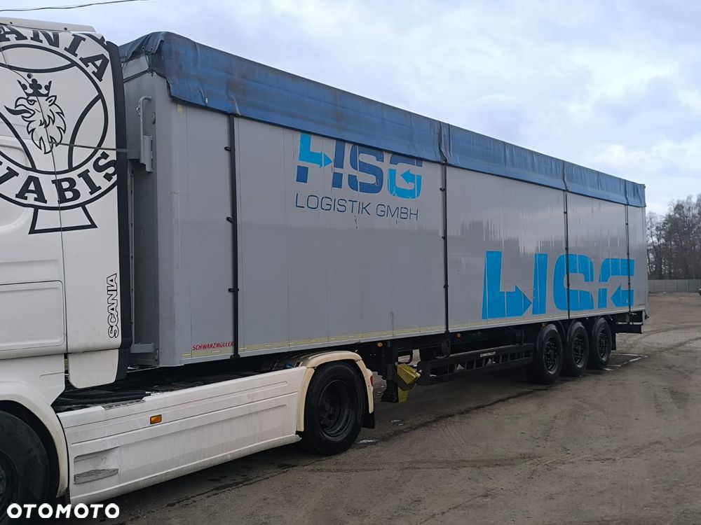 Schwarzmuller | RUCHOMA PODŁOGA | WALKING FLOOR | OŚ PODNOSZONA | - 1