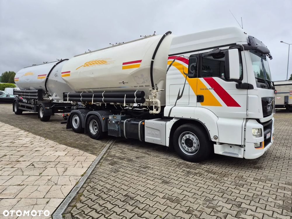 MAN TGS 26.480 / 6X2 / ADR /  NACZEPA I ZABUDOWA SPRITZER SILO 28M3 / KOMPRESOR / MOŻLIWY TDT / TRANSPORT / 1 WŁ. / NOWE SPRZĘGŁO - 7